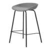 Mitch Counter Stool -Chair Funiture Shop mitch counter stool angled light grey fabric
