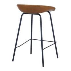 Mitch Counter Stool 23 Mitch Counter Stool -Chair Funiture Shop mitch counter stool back tan leatherette