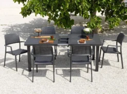 Nardi Bora Outdoor Arm Chair -Chair Funiture Shop nardi bora arm chair lifestyle 2