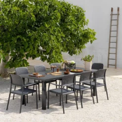 Nardi Bora Outdoor Arm Chair -Chair Funiture Shop nardi bora arm chair lifestyle 3