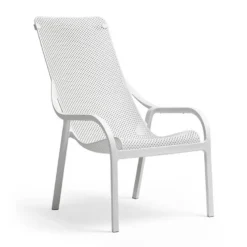 Nardi Net Outdoor Lounge Chair -Chair Funiture Shop nardi net outdoor lounge chair bianco white
