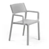 Nardi Trill Outdoor Arm Chair -Chair Funiture Shop nardi trill arm chair grigio light grey