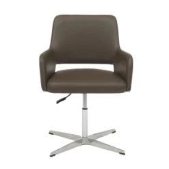 Chair Funiture Shop -Chair Funiture Shop nate office chair grey leatherette swivel base