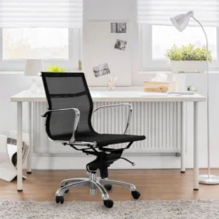 Low Back Mesh Office Chair -Chair Funiture Shop office low back mesh office chair at desk