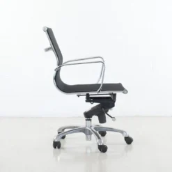 Low Back Mesh Office Chair -Chair Funiture Shop office low back mesh office chair side