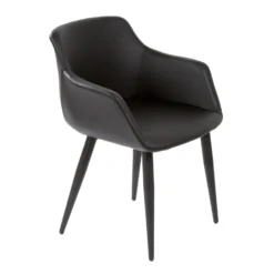 Oscar Dining Chair -Chair Funiture Shop oscar dining chair black leatherette