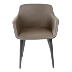 Oscar Dining Chair -Chair Funiture Shop oscar dining chair grey leatherette