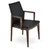 Pasha Wood Arm Chair 1 Pasha Wood Arm Chair -Chair Funiture Shop pasha wood arm black ppm