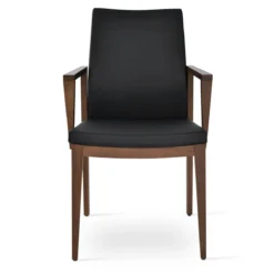 Pasha Wood Arm Chair -Chair Funiture Shop pasha wood arm black ppm 1a04ed3a 0c4f 45a2 9b7b af703b061dac