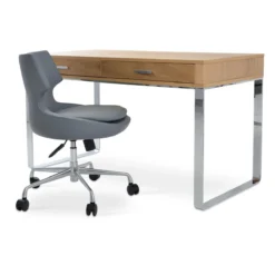 Patara Office Chair -Chair Funiture Shop patara office chair grey aluminium with desk