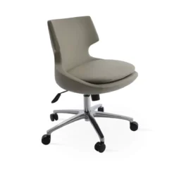 Patara Office Chair -Chair Funiture Shop patara office chair light grey chrome