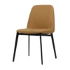 Pico Leatherette Dining Chair -Chair Funiture Shop pico leatherette dining chair tan