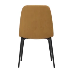 Pico Leatherette Dining Chair -Chair Funiture Shop pico leatherette dining chair tan back