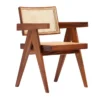 Pierre J. Teak Arm Dining Chair - Indoor / Outdoor Chair -Chair Funiture Shop pierre j arm chair teak angled 15355a15 1f53 4f37 8512 3eddc8a2407a