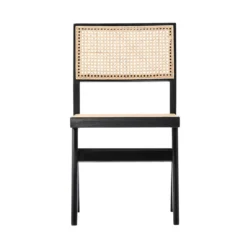 Pierre J. Dining Chair -Chair Funiture Shop pierre j dining chair black front
