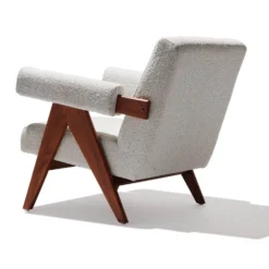 Pierre J. Lounge Chair -Chair Funiture Shop pierre j lounge chair back angled