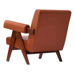 Pierre J. Lounge Chair -Chair Funiture Shop pierre j lounge chair hazelnut back