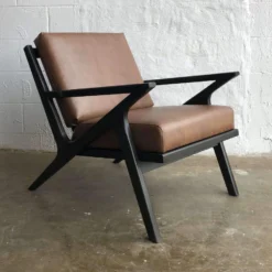 Raymond Occasional Chair -Chair Funiture Shop raymond shale saddle leatherette