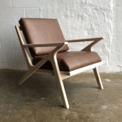 Raymond Occasional Chair -Chair Funiture Shop raymond timber saddle leatherette
