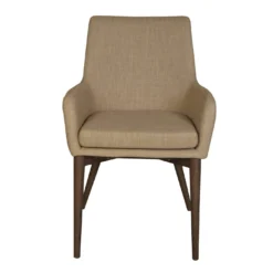 Reid Arm Chair -Chair Funiture Shop reid arm chair beige front