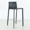 Richmond Stool -Chair Funiture Shop richmond stool black angled view