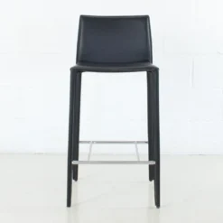 Richmond Stool -Chair Funiture Shop richmond stool black front view
