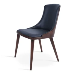 Romano-W Dining Chair 13 Romano-W Dining Chair -Chair Funiture Shop romano dining chair wood back grey angled