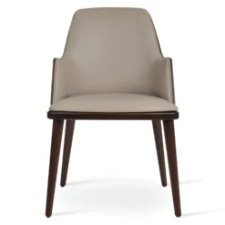 Romano-W Armchair -Chair Funiture Shop romano w armchair bone front
