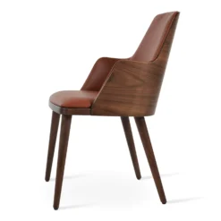 Romano-W Armchair -Chair Funiture Shop romano w armchair cinnamon side