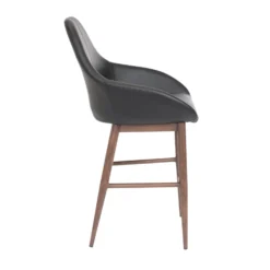 Shindig Stool -Chair Funiture Shop shindig stool black black walnut side