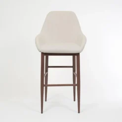 Shindig Stool -Chair Funiture Shop shindig stool dove fabric