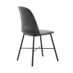 Smyth Dining Chair -Chair Funiture Shop smyth dining chair grey side