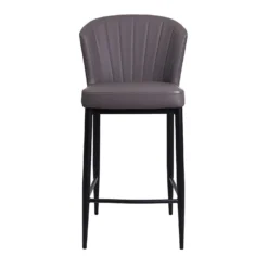 Sonia Counter Stool -Chair Funiture Shop sonia counter stool grey front