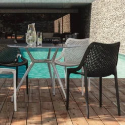 Bilros Outdoor Chair -Chair Funiture Shop tensai bilros dining chair anthracite on deck