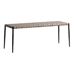 Titus Bench -Chair Funiture Shop titus bench angled sand