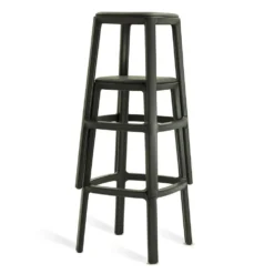 TOOU Cadrea Stool - Indoor / Outdoor Stool -Chair Funiture Shop toou cadrea counter stools stacked