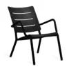 TOOU Outo Lounge Chair With Arms - Indoor / Outdoor Chair -Chair Funiture Shop toou outo lounge chair black angled