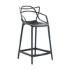 Trinity Stool - Indoor / Outdoor Stool -Chair Funiture Shop trinity stool black angled