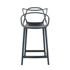 Trinity Stool - Indoor / Outdoor Stool -Chair Funiture Shop trinity stool black front
