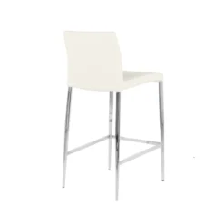 Yvette Counter Stool -Chair Funiture Shop yvette stool white back