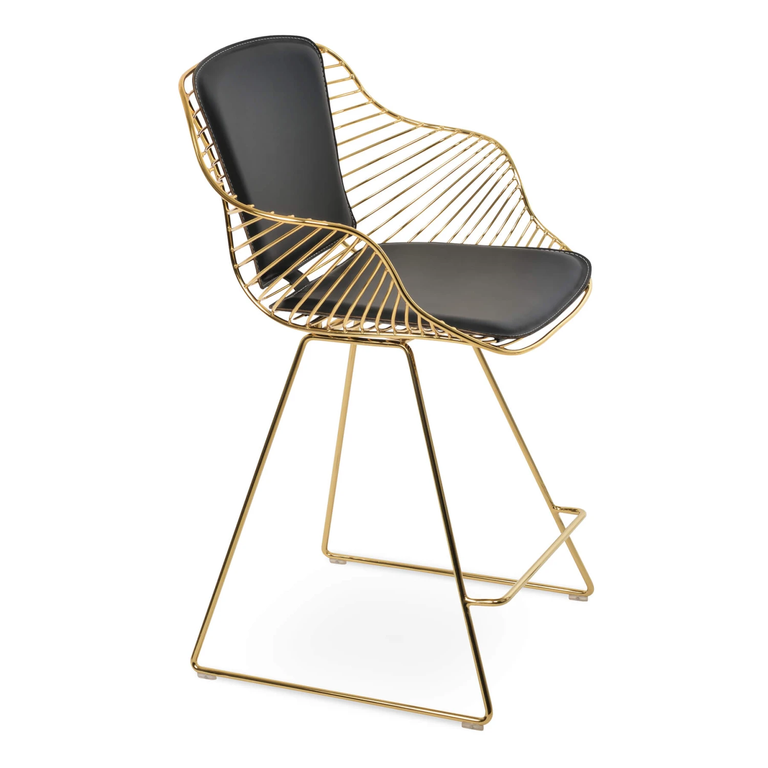 Zebra Wire Arm Stool 4 Zebra Wire Arm Stool - Image 2