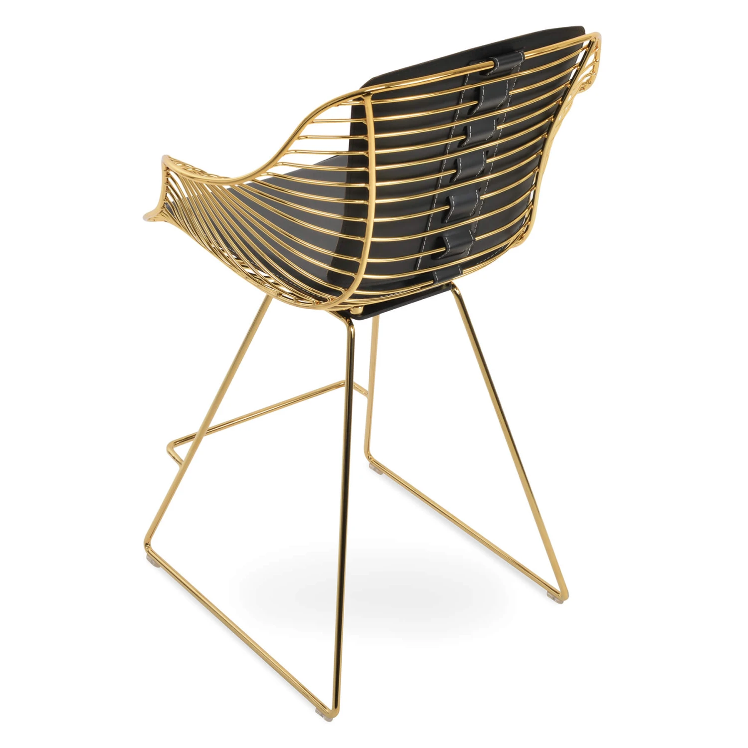 Zebra Wire Arm Stool 6 Zebra Wire Arm Stool - Image 4